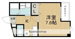 キャロル豊島南【3階】の間取り