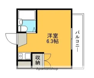 マンションミネット3号館【1階】の間取り