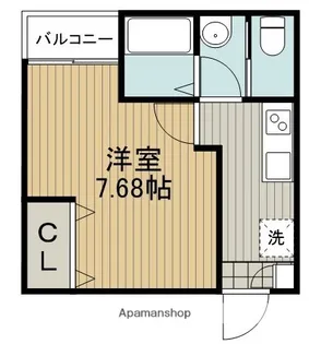 ファーストモダン石橋【2階】の間取り