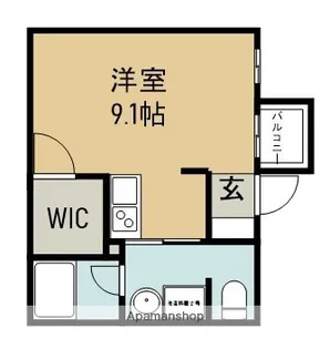 レジデンスコート池田【3階】の間取り