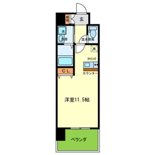 ONLYONE川西壱番館【7階】の間取り