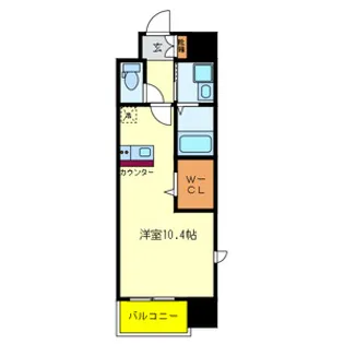 ONLYONE川西壱番館【5階】の間取り
