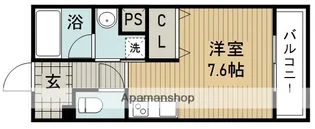 WHITE WELL COMFORT【3階】の間取り