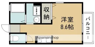 セジュール撰花園【1階】の間取り