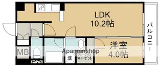 LATERRE【4階】の間取り