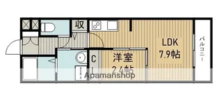 RIFF石橋阪大前【2階】の間取り