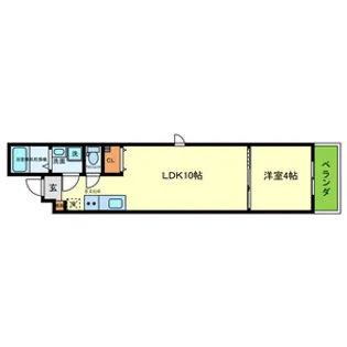 プラティーク池田【3階】の間取り