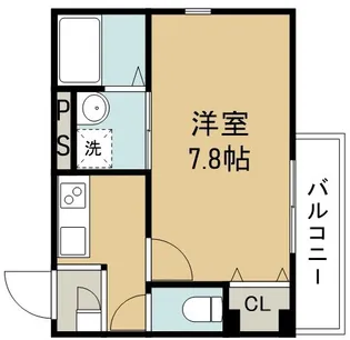 アムールトロワISHIBASHI【1階】の間取り