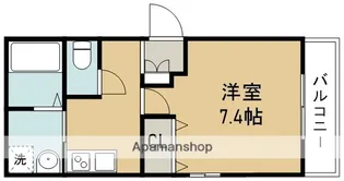 モレス・ヴィラ池田【1階】の間取り