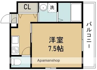 モレス・ヴィラ池田【1階】の間取り
