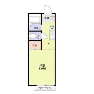 メゾンブランシェ【203号室】の間取り