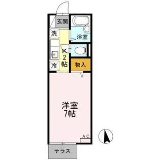 プリマベーラ【1階】の間取り