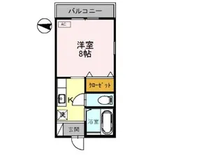 エバーグレイス【3階】の間取り