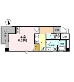 ONLYONE小花【2階】の間取り