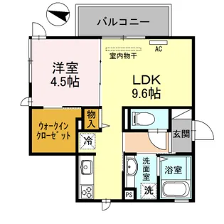 ラフィネ【3階】の間取り