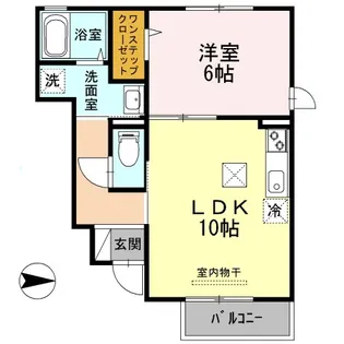 エシャロットMINAMI II【1階】の間取り