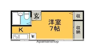 澤マンション【2階】の間取り