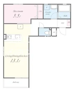 WINDBELL栄本町【2階】の間取り