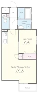 WindBell栄本町【1階】の間取り