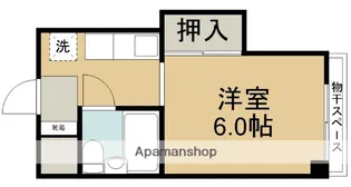 日栄ビル豊中【2階】の間取り