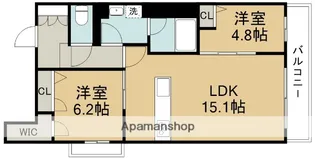 大阪府池田市五月丘1丁目【マンション】の間取り