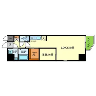 ONLYONE池田新町【5階】の間取り