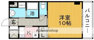 ウォールナット石橋【2階】の間取り