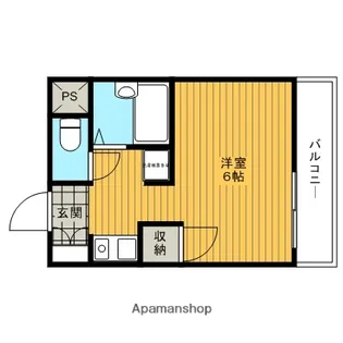 リバティーハイツ【2階】の間取り
