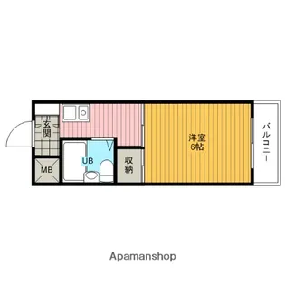 グリーンヒル東館【1階】の間取り