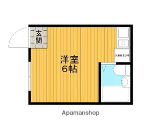 森本ハイツ【1階】の間取り