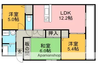 ロイヤルアリスト【1階】の間取り