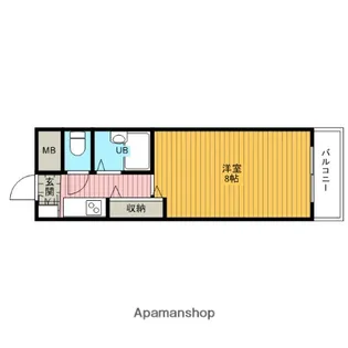 ステムヴィラ【1階】の間取り