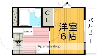 ジョイフルコート【3階】の間取り