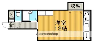カサボニータ【2階】の間取り