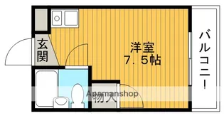 ラフィーネ7号館【2階】の間取り