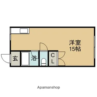 フジマンション【4階】の間取り
