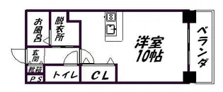 アット長田【5階】の間取り