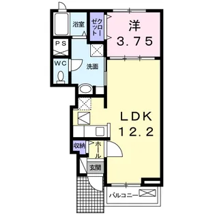 ブリーゼ・M【1階】の間取り