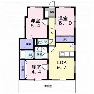 プリマベーラ【1階】の間取り
