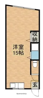 コーポラスR26東湊【303号室】の間取り