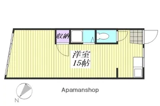 コーポラスR26東湊【2階】の間取り