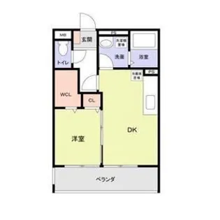 プレミアムスイート狭山駅前【1階】の間取り