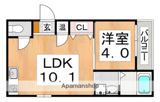 FMAISONCHARME(シャルム)【3階】の間取り