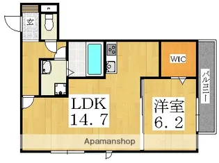 イルフィウーメ.【3階】の間取り
