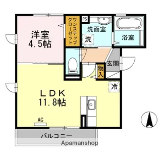 アビコシオン【2階】の間取り