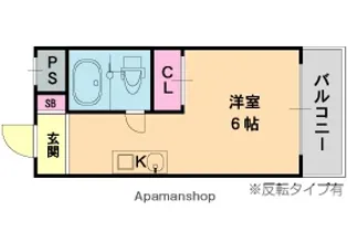 メゾン ド トレイユ【1階】の間取り