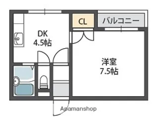 ピースフルハウス【2階】の間取り