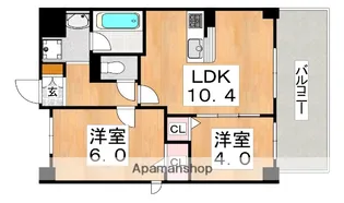 ロンドエーデルワイス【3階】の間取り