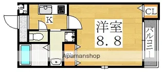 フジパレス杉本町駅西Ⅴ番館【1階】の間取り