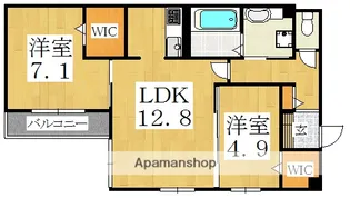 大阪府大阪市阿倍野区天王寺町南2丁目【アパート】の間取り